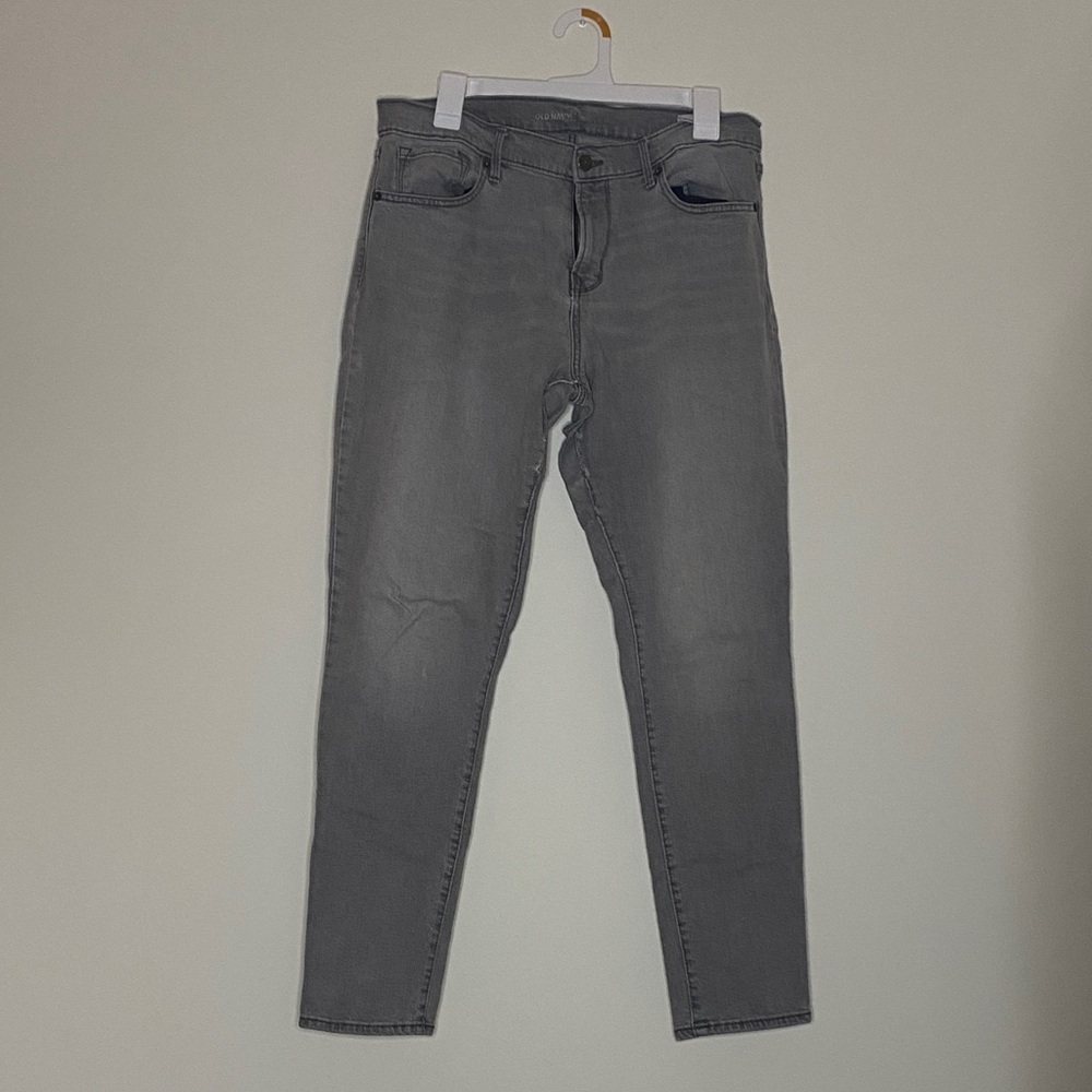 Old Navy Gray Skinny Jeans